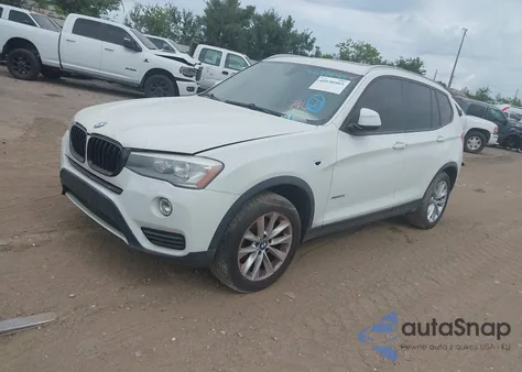 2017 BMW X3 xDrive28I from USA, damaged, VIN 5UXWX9C38H0T23514